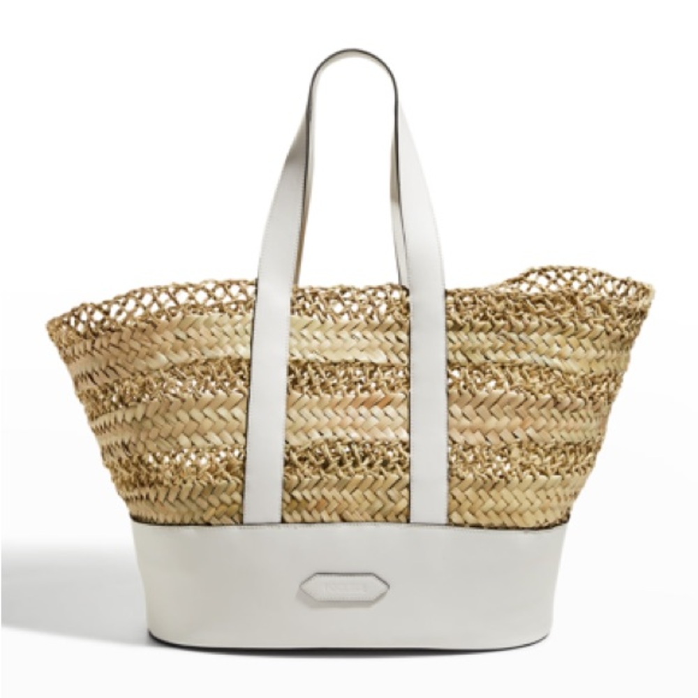 Poolside Large Woven Cannes Tote Bag